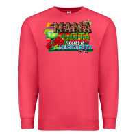 Cardinal Mama Cita Needs a Margarita Premium Sweatshirt - texasbilliewilder