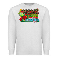 Oatmeal Heather Mama Cita Needs a Margarita Premium Sweatshirt - texasbilliewilder
