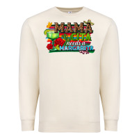 Sandshell Mama Cita Needs a Margarita Premium Sweatshirt - texasbilliewilder