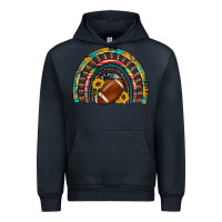 Navy football rainbow Urban Hoodie - Artiststas