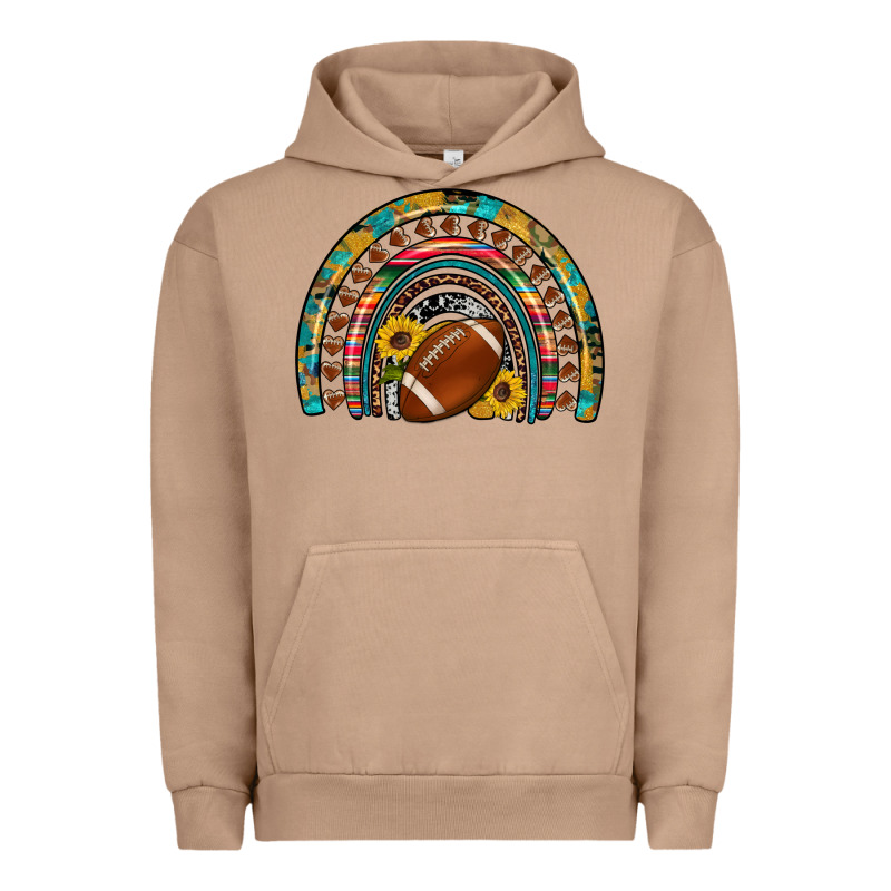 Football Rainbow Urban Hoodie by Artiststas | Teevron