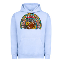 Pigment Grape Ice football rainbow Urban Hoodie - Artiststas