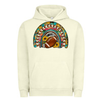 Pigment Pistachio football rainbow Urban Hoodie - Artiststas