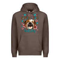 Coffee life is better with a bulldog Premium Hoodie - Jasminsmagicworld