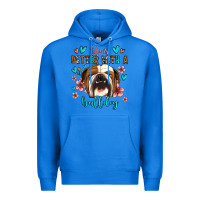 True Royal life is better with a bulldog Premium Hoodie - Jasminsmagicworld