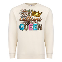 Sandshell caffeine queen Premium Sweatshirt - Zillion Design Studio