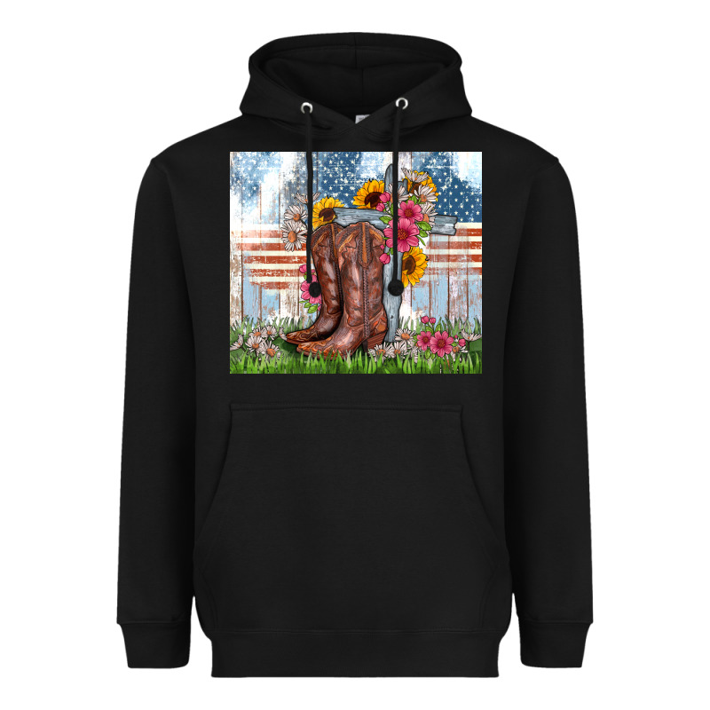 Christian Western Heavyweight Hoodie by Zillion Design Studio | Teevron