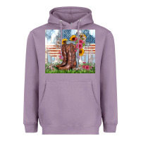 Lavender christian western Heavyweight Hoodie - Zillion Design Studio