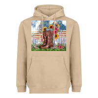 Mushroom christian western Heavyweight Hoodie - Zillion Design Studio