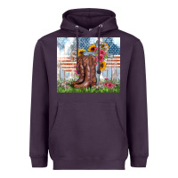 Plum christian western Heavyweight Hoodie - Zillion Design Studio