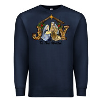 Navy christmas oh holly night Premium Sweatshirt - RanaPortraitStore