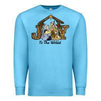 Ocean Blue christmas oh holly night Premium Sweatshirt - RanaPortraitStore