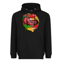 Black juneteenth day lips Heavyweight Hoodie - texasbilliewilder