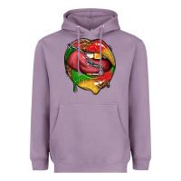 Lavender juneteenth day lips Heavyweight Hoodie - texasbilliewilder