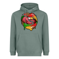 Sage juneteenth day lips Heavyweight Hoodie - texasbilliewilder