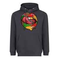 Smoke juneteenth day lips Heavyweight Hoodie - texasbilliewilder