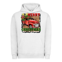 Pigment Lunar Rock merry christmas with truck Urban Hoodie - AdoDesignShop