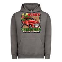 Pigment Tornado merry christmas with truck Urban Hoodie - AdoDesignShop