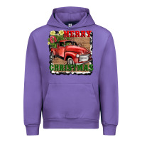 Tulip merry christmas with truck Urban Hoodie - AdoDesignShop
