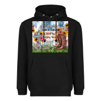 Christian Western American Made Country Raised Heavyweight Hoodie | Teevron