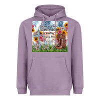 Lavender christian western american made country raised Heavyweight Hoodie - Zillion Design Studio