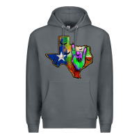 Rock texas map halloween Premium Hoodie - JahusDesignShop