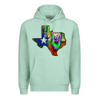 Seafoam texas map halloween Premium Hoodie - JahusDesignShop