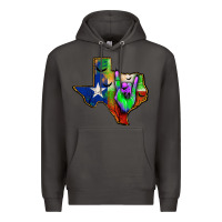 Smoke texas map halloween Premium Hoodie - JahusDesignShop