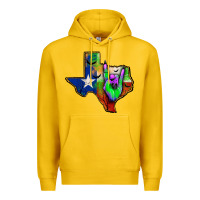 Lemon texas map halloween Premium Hoodie - JahusDesignShop