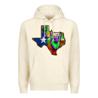 Sandshell texas map halloween Premium Hoodie - JahusDesignShop