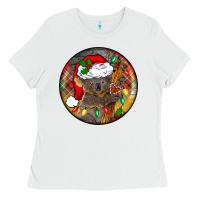 White Christmas koala Ladies Tee - BarkalooDesign