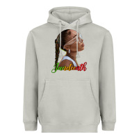 Moon Dust juneteenth black woman Heavyweight Hoodie - texasbilliewilder