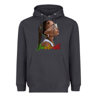 Smoke juneteenth black woman Heavyweight Hoodie - texasbilliewilder