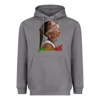 Storm juneteenth black woman Heavyweight Hoodie - texasbilliewilder