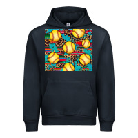 Navy softball Urban Hoodie - Artiststas
