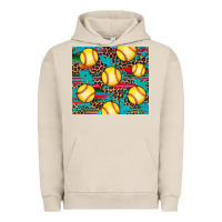 Pigment French Oak softball Urban Hoodie - Artiststas