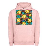 Pigment Salmon softball Urban Hoodie - Artiststas