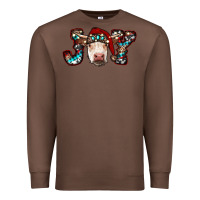 Chestnut christmas joy cow Premium Sweatshirt - RanaPortraitStore