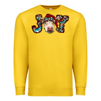 Lemon christmas joy cow Premium Sweatshirt - RanaPortraitStore