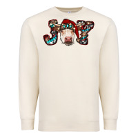 Sandshell christmas joy cow Premium Sweatshirt - RanaPortraitStore