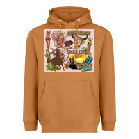 Meerkat wild west western Heavyweight Hoodie - Zillion Design Studio