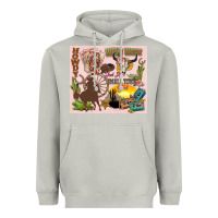 Moon Dust wild west western Heavyweight Hoodie - Zillion Design Studio
