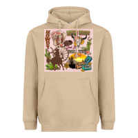 Mushroom wild west western Heavyweight Hoodie - Zillion Design Studio