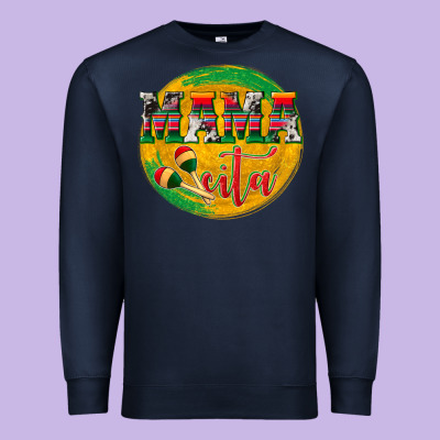 Mama Cita Premium Sweatshirt Designed By Texasbilliewilder