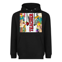 Black teacher Heavyweight Hoodie - Zillion Design Studio