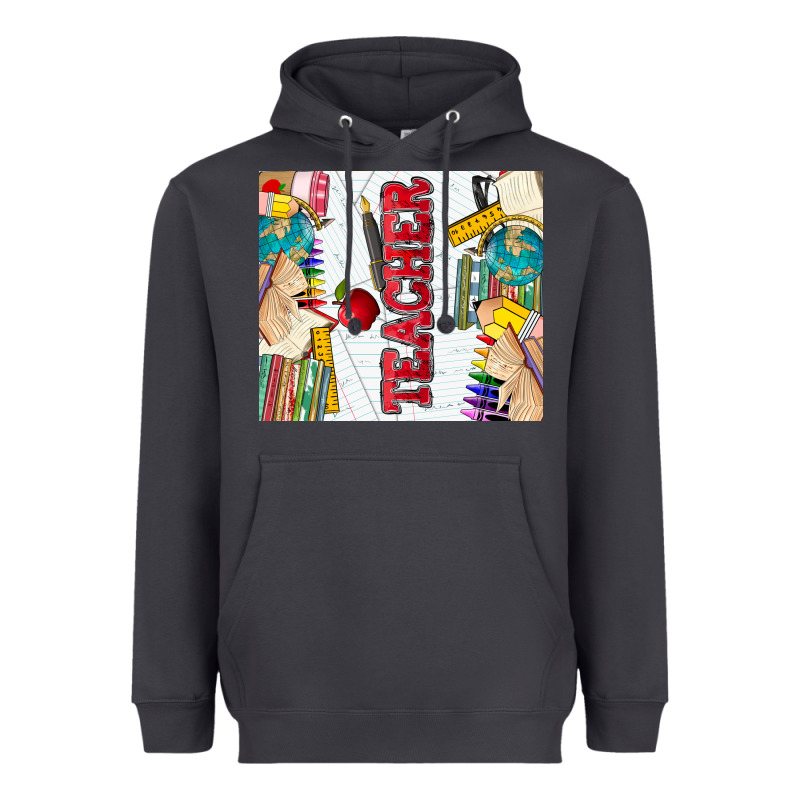 Teacher Heavyweight Hoodie by Zillion Design Studio | Teevron