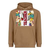 Toasted Coconut teacher Heavyweight Hoodie - Zillion Design Studio