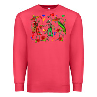 Cardinal mexican skeletons Premium Sweatshirt - Zillion Design Studio