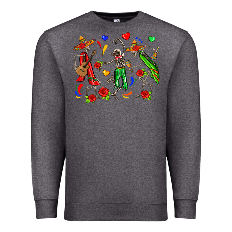 Mexican Skeletons Premium Sweatshirt by Zillion Design Studio | Teevron