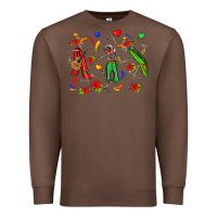 Chestnut mexican skeletons Premium Sweatshirt - Zillion Design Studio
